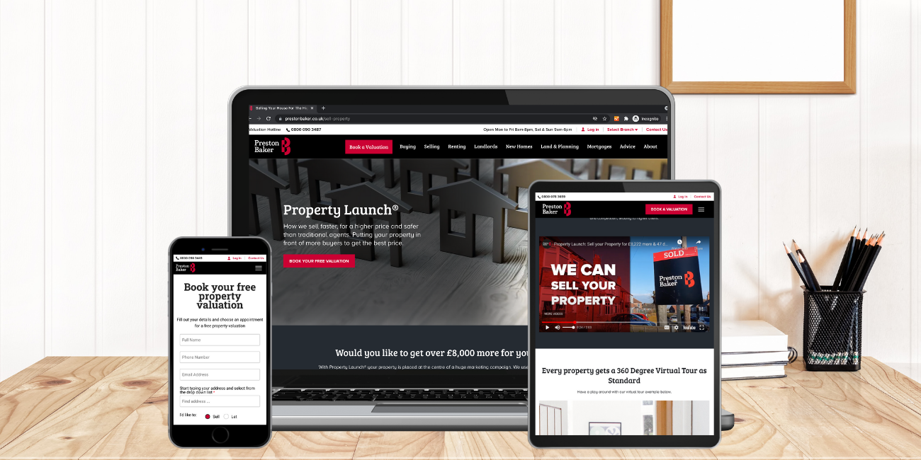 A ValuationFocused Digital Campaign Preston Baker Property Launch